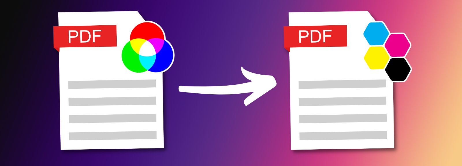 Color PDF API Tool - Convert CMYK, RGB, Grayscale, Black & White, or ...