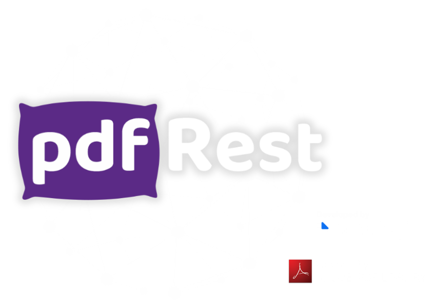 pdfRest | Powerful PDF API for Developers, Programmatic PDF Processing